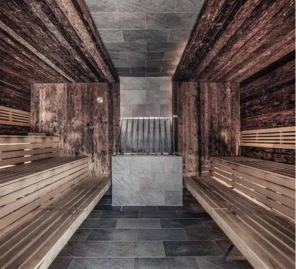 Sauna im BLEIB BERG