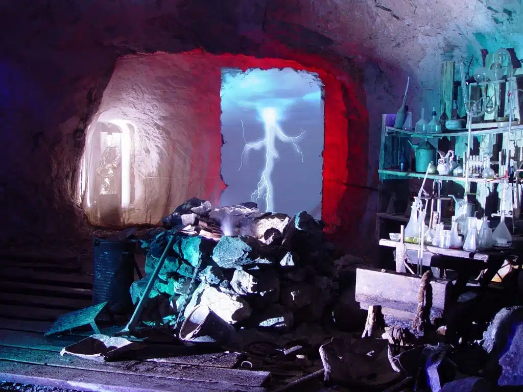 Schaubergwerk Terra Mystica mit Multimedia-Show