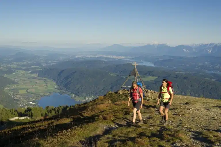 Wanderer am Gerlitzen