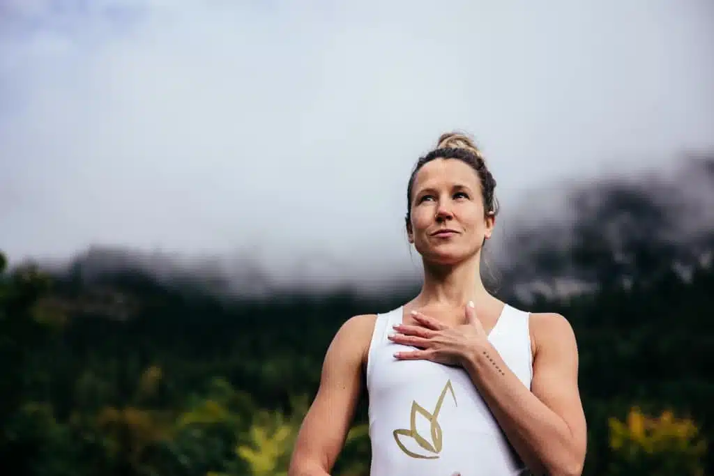 Durchatmen beim Yoga