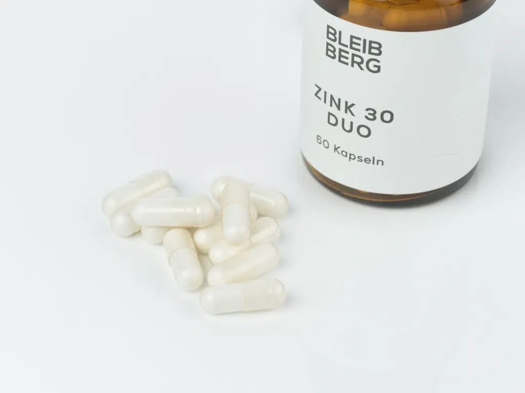 Zink 30 DUO Kapseln von BLEIB BERG