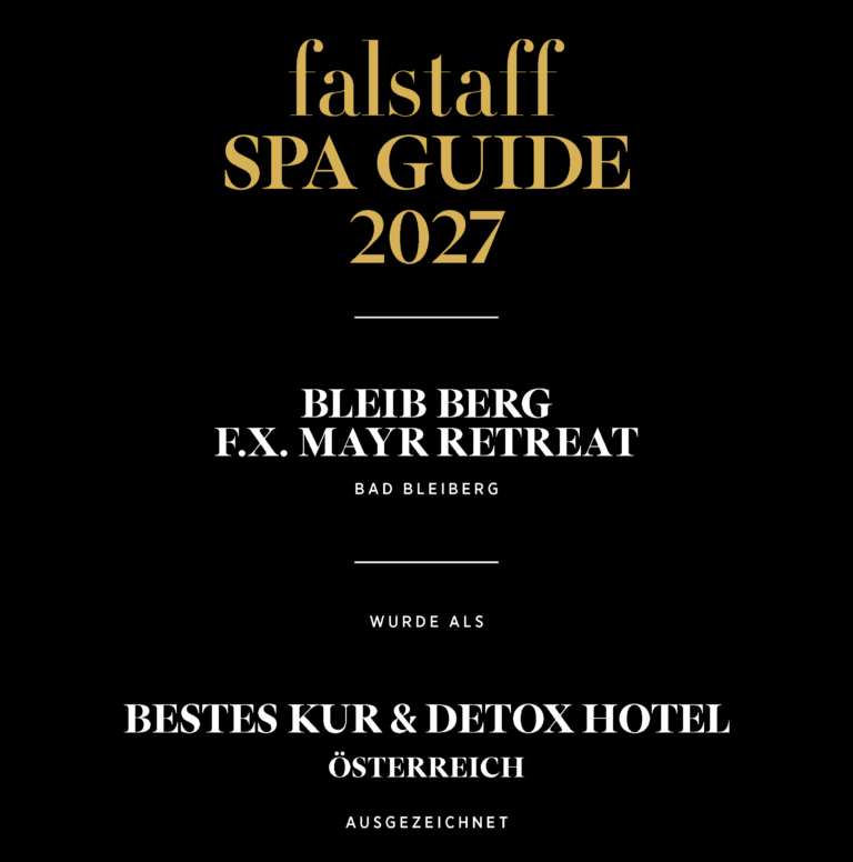 Falstaff Auszeichnung Bestes Kur & Detox Hotel